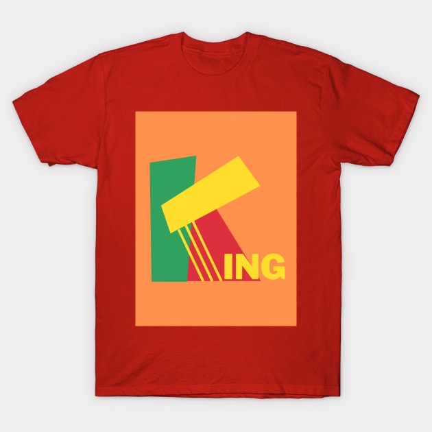 King dei T-Shirt by BChavan